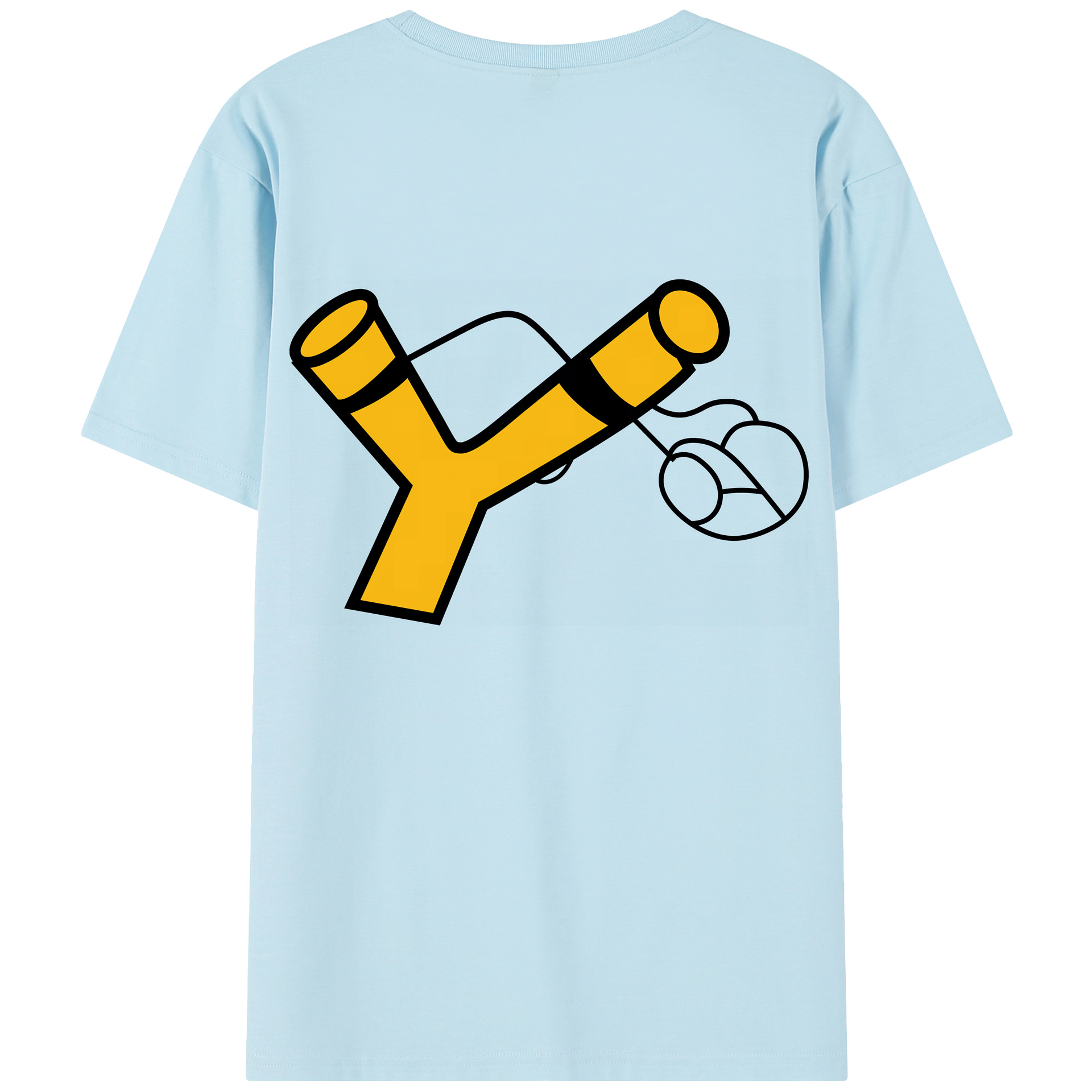 （画像用） Angry Birds アングリーバード 綿100％半袖Tシャツ（背面プリント）